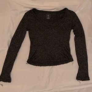 Long Sleeve Crop Top